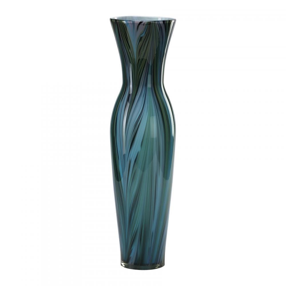 Cyan Design Tall Peacock Feather Vase