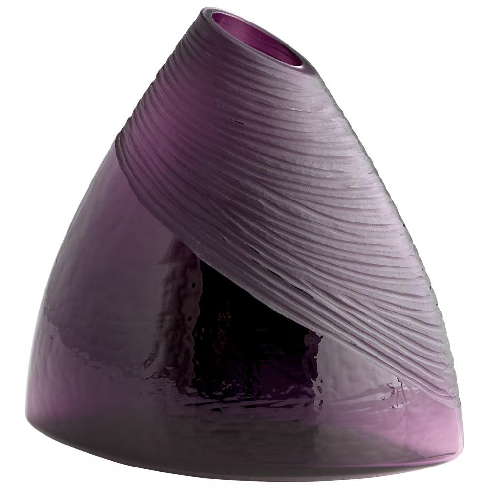 Cyan Design Mount Amethyst Vase 5.25"D