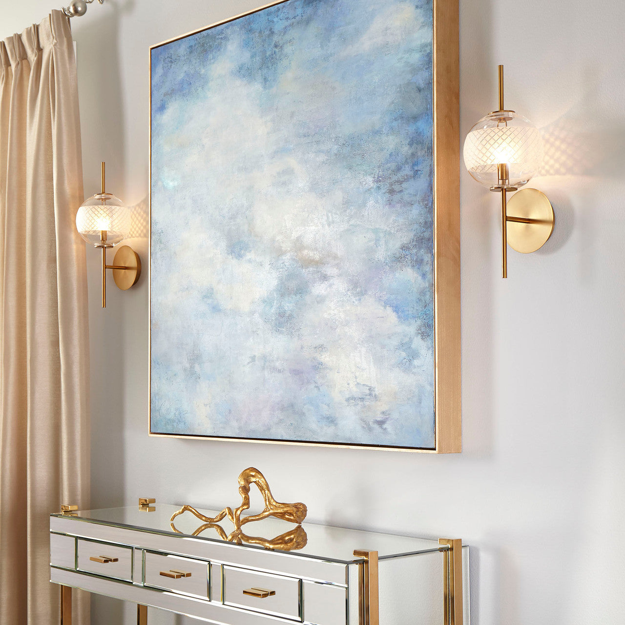Cyan Design Drifting Gold Sculpture
