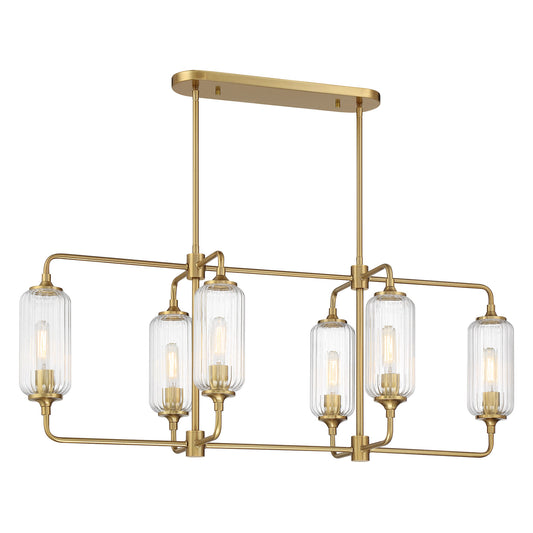 Holton 6-Light Linear Chandelier