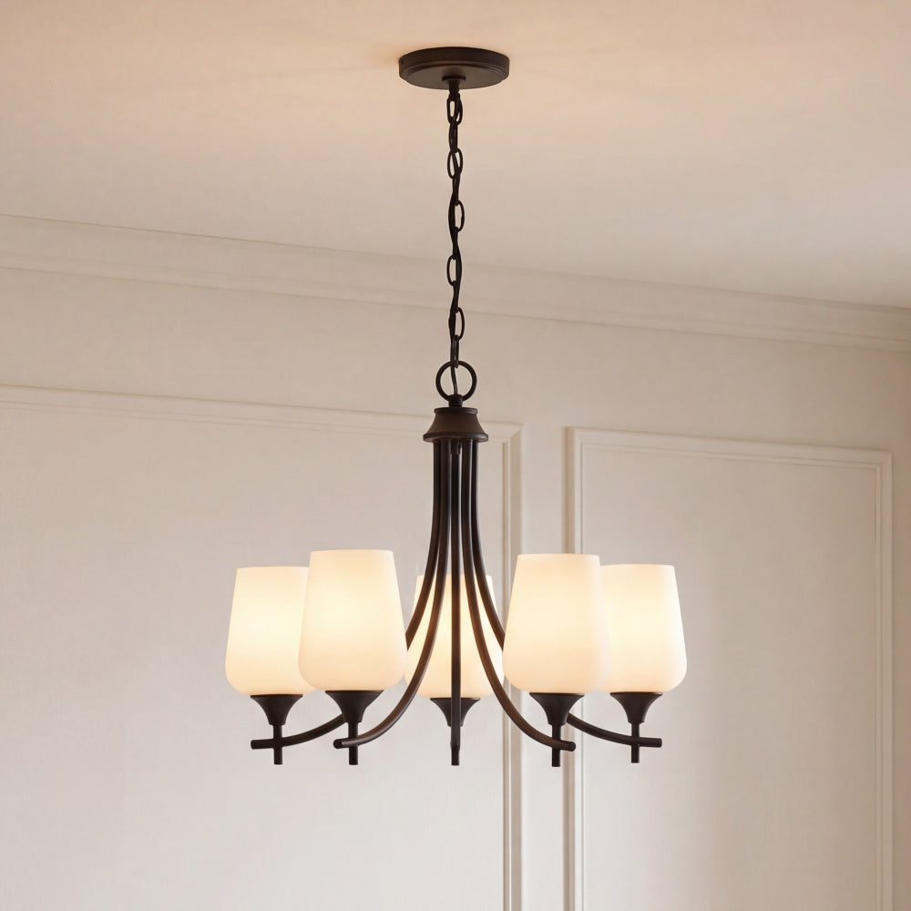 Savoy House Octave 5-Light Chandelier - Black