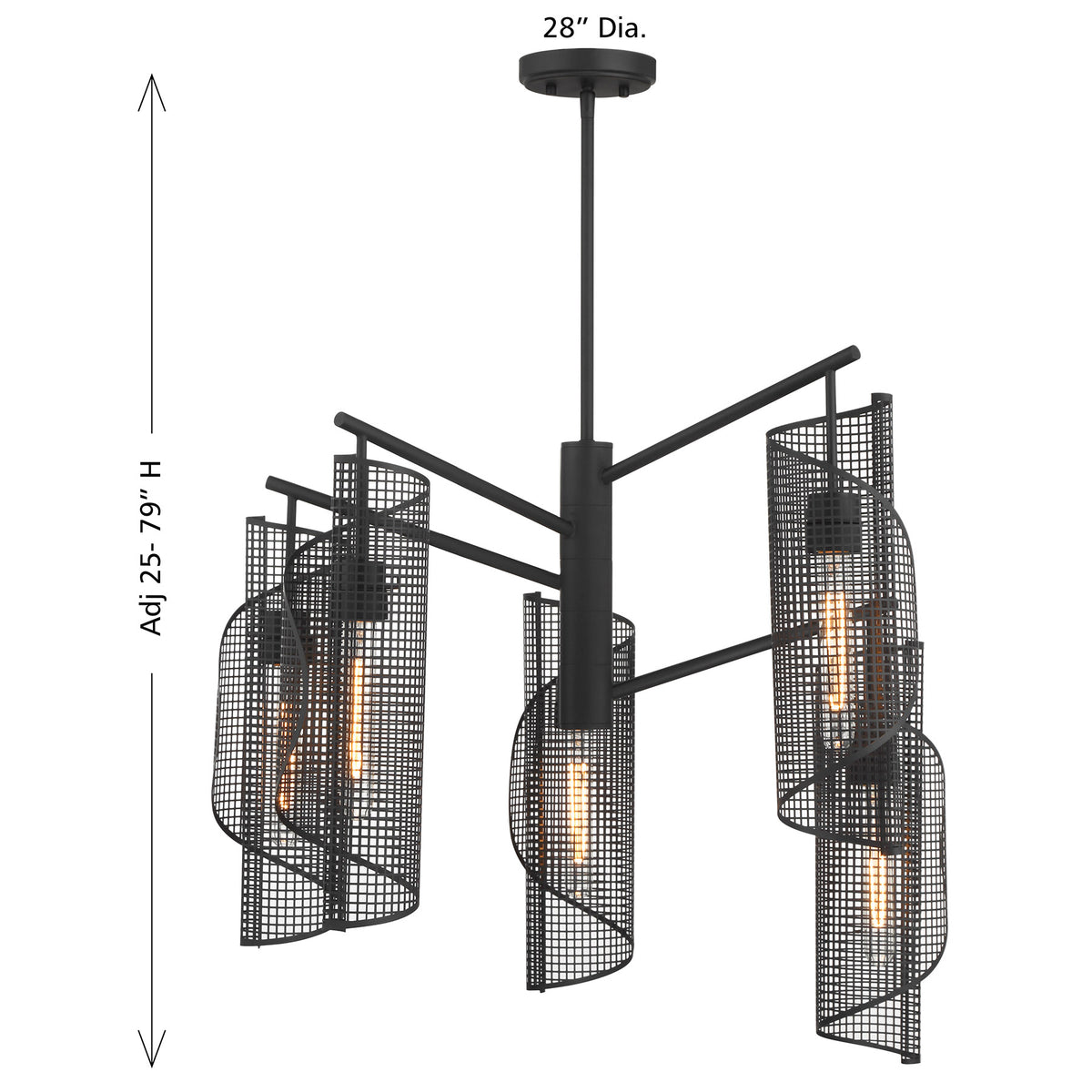 Savoy House Hillbourne 5-Light Chandelier - alternate view