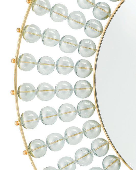 Calais Mirror, Gold Leaf, 42.75H, Currey and Company 1000-0034