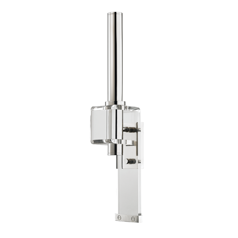 Hudson Valley Hillcrest Wall Sconce Polished Nickel
