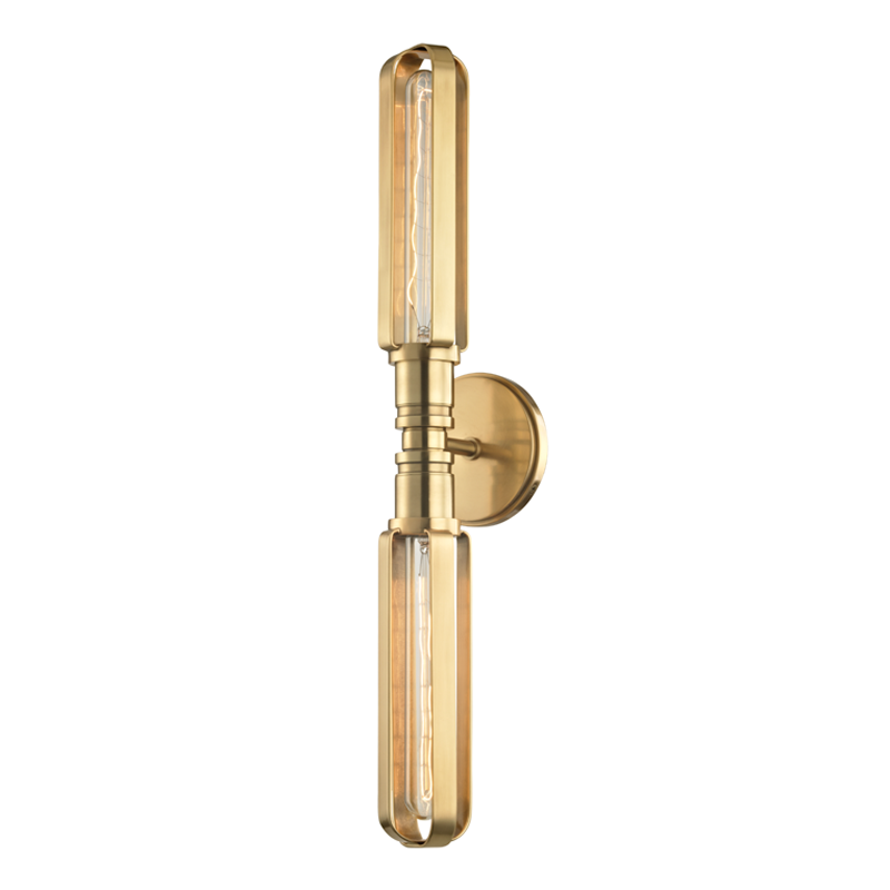 Hudson Valley Red Hook Wall Sconce Antique Brass