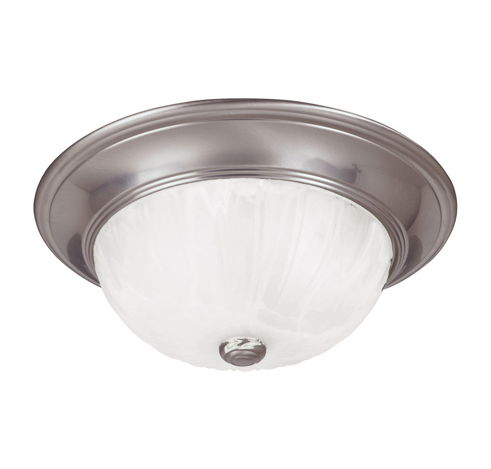 Savoy House Stella 11-in Flush Mount Satin Nickel