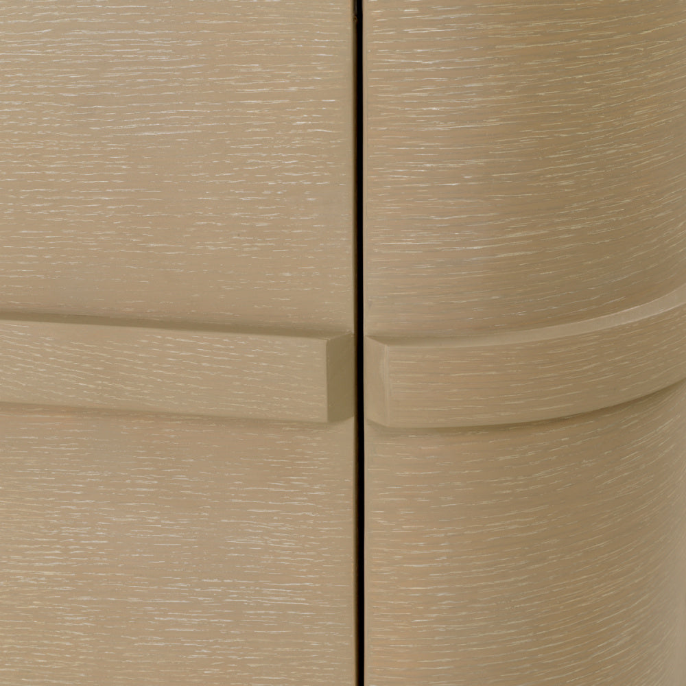 Eichholtz Cabana Bar Cabinet, Washed Oak (117746)