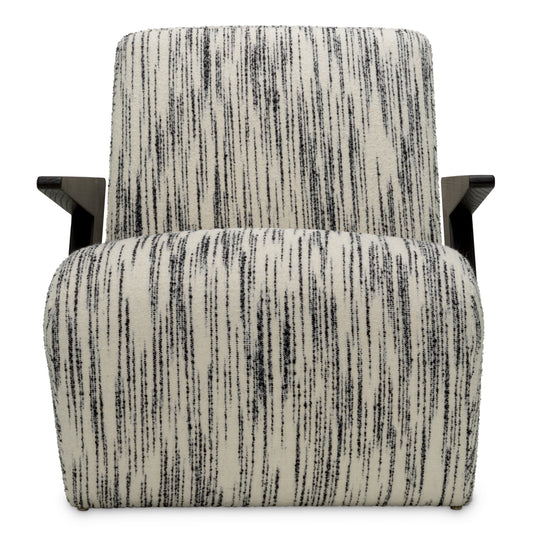 Eichholtz Venosa Chair, Radiance Black And White, Black (A118434)