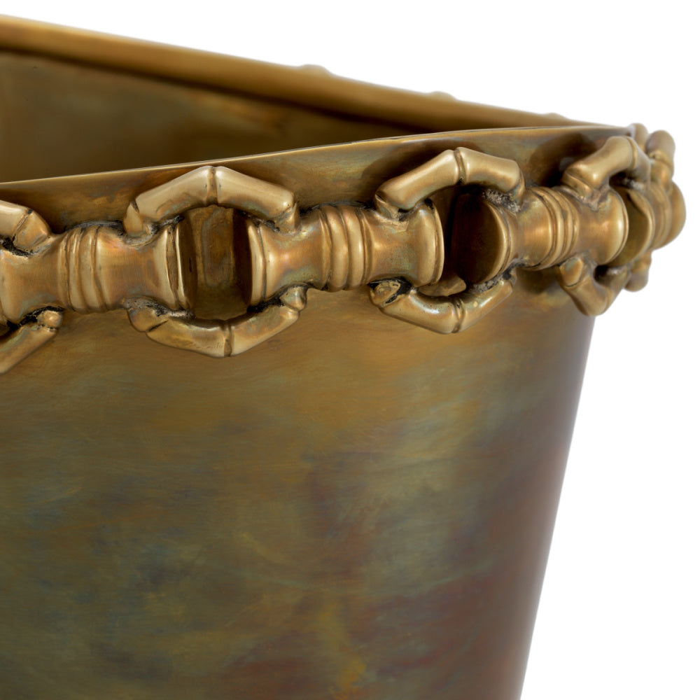 Eichholtz Clementine Wine Cooler, Vintage Brass (118666)