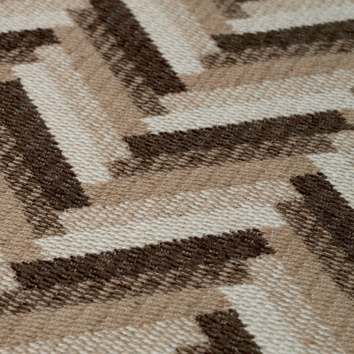 Eichholtz Del Vale Bench, Chevron Brown (A118883)
