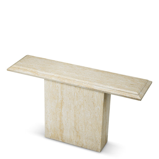 Eichholtz Charles Outdoor Console Table, Faux Travertine (119220)