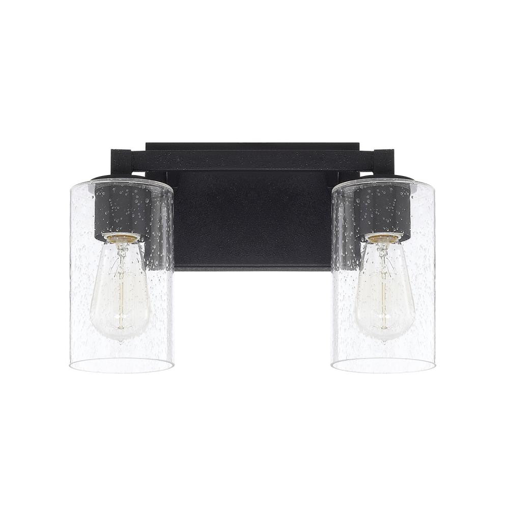Capital Ravenwood Vanity Light Black Iron
