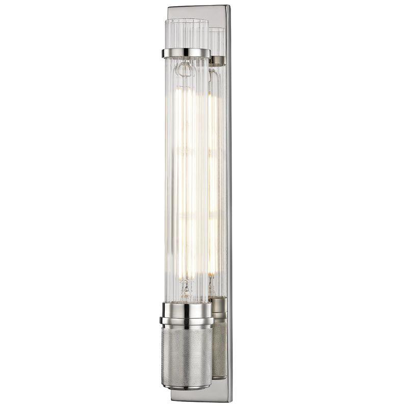 Hudson Valley Shaw Wall Sconce Polished Nickel