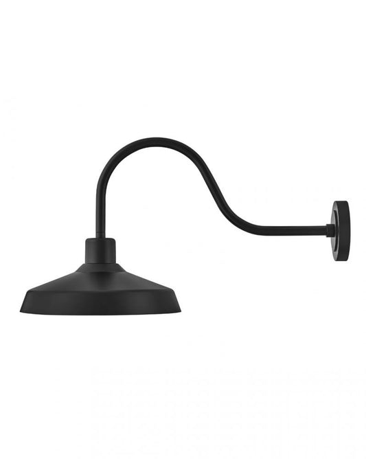 Hinkley Forge Outdoor Wall Lantern Black
