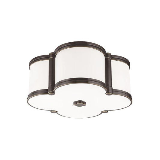 Hudson Valley Chandler Flush Mount Old Bronze