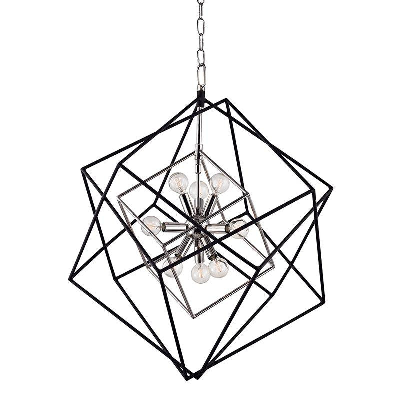 Hudson Valley Roundout Pendant Polished Nickel