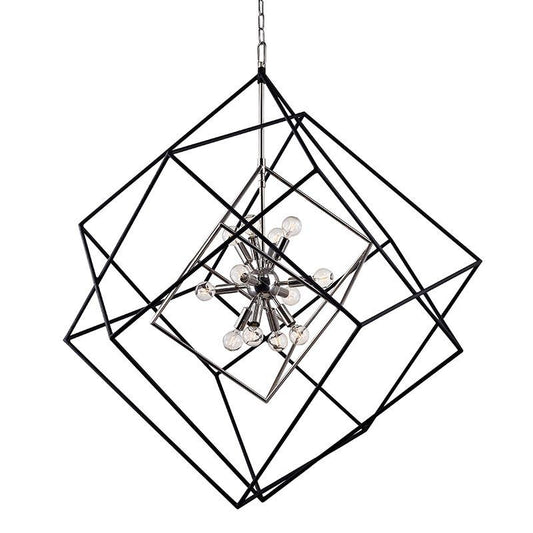 Hudson Valley Roundout Pendant Polished Nickel