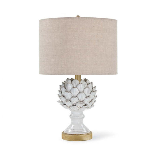 Regina Andrew Leafy Artichoke Table Lamp White