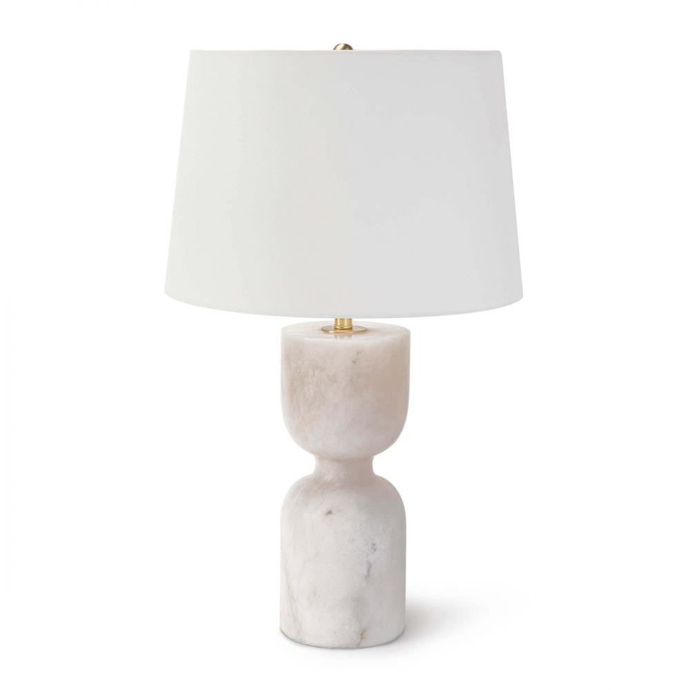 Regina Andrew Joan Table Lamp White, Natural Stone