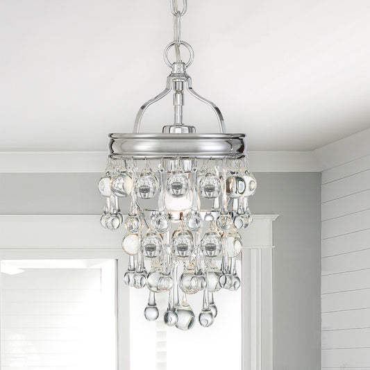 Crystorama Calypso Mini Pendant Vibrant Bronze