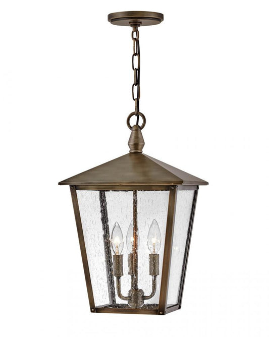 Hinkley Huntersfield Hanging Lantern Burnished Bronze
