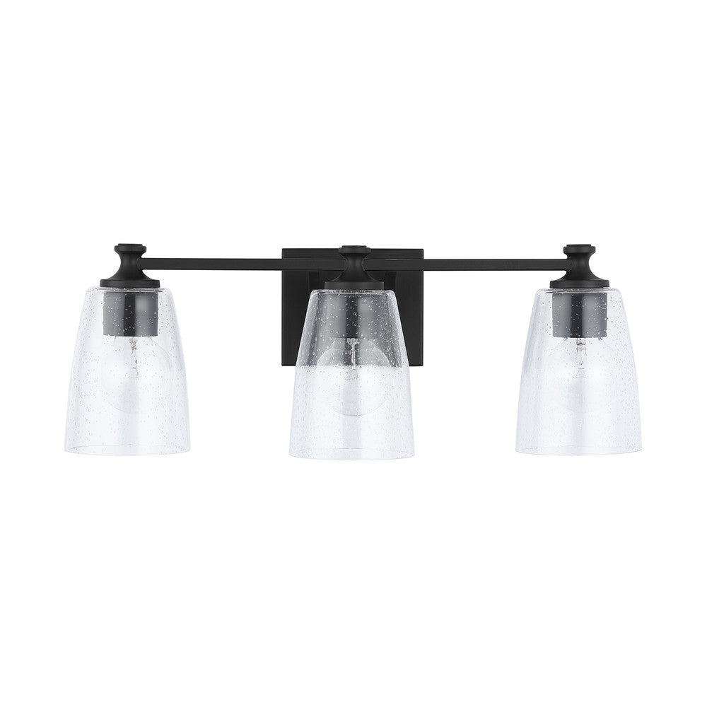 Capital Myles Vanity Light Matte Black
