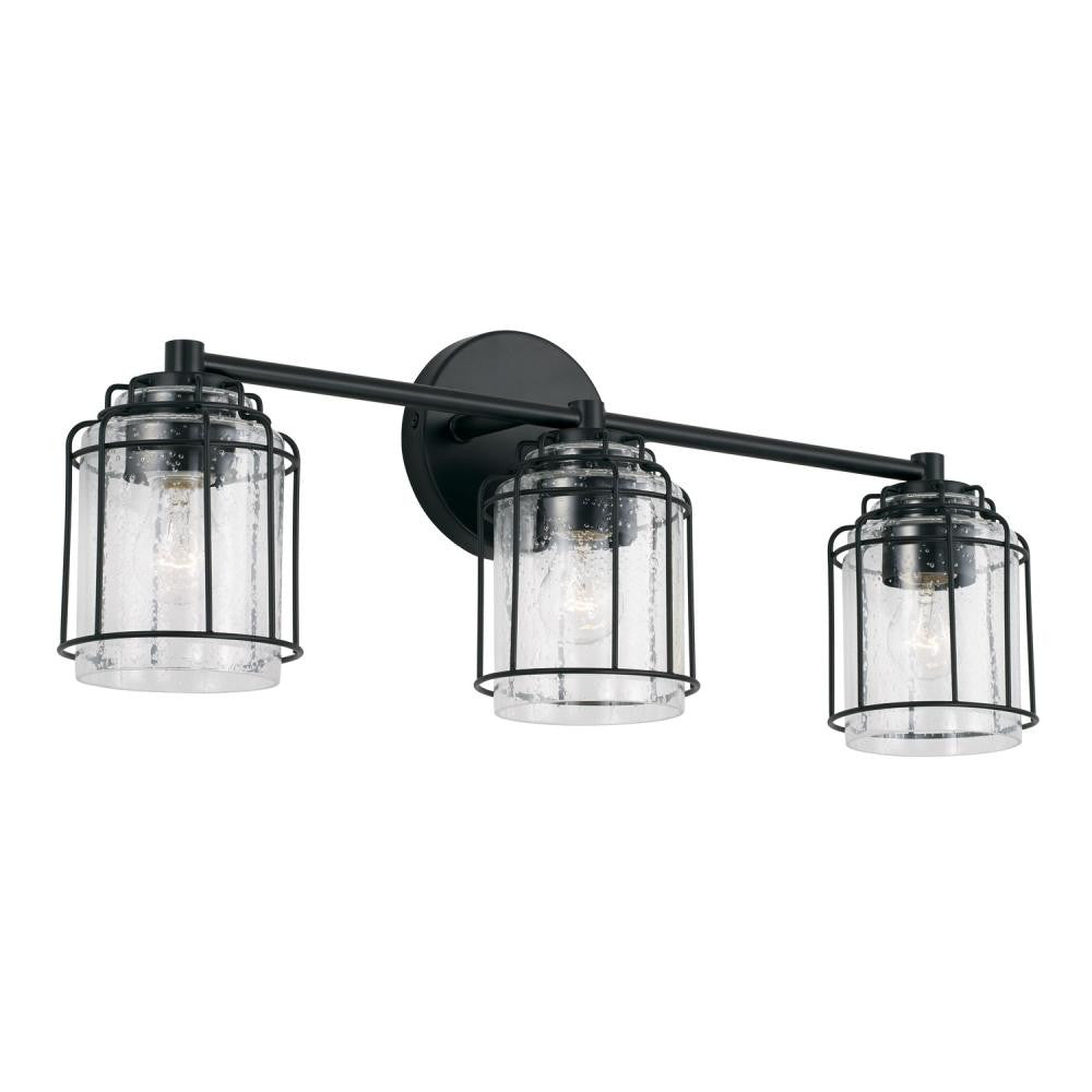 Capital Harmon Vanity Light Matte Black