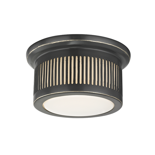 Hudson Valley Bangor Flush Mount Old Bronze