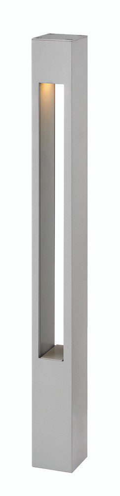 Hinkley Atlantis Outdoor Landscape Bollard Light Titanium