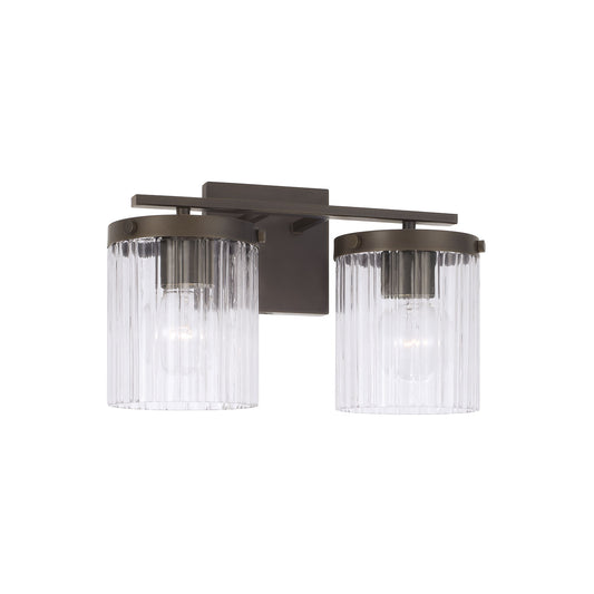 Capital Vaughn 2-Light Vanity - Oil Rubbed Bronze