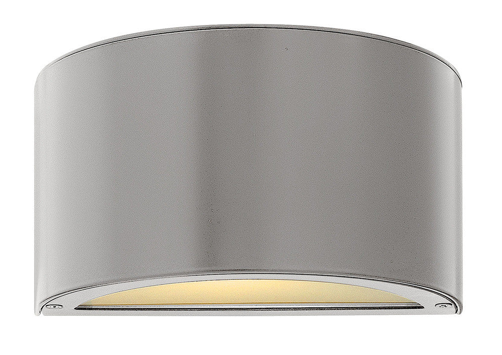 Hinkley Luna Outdoor Wall Mount Lantern Titanium