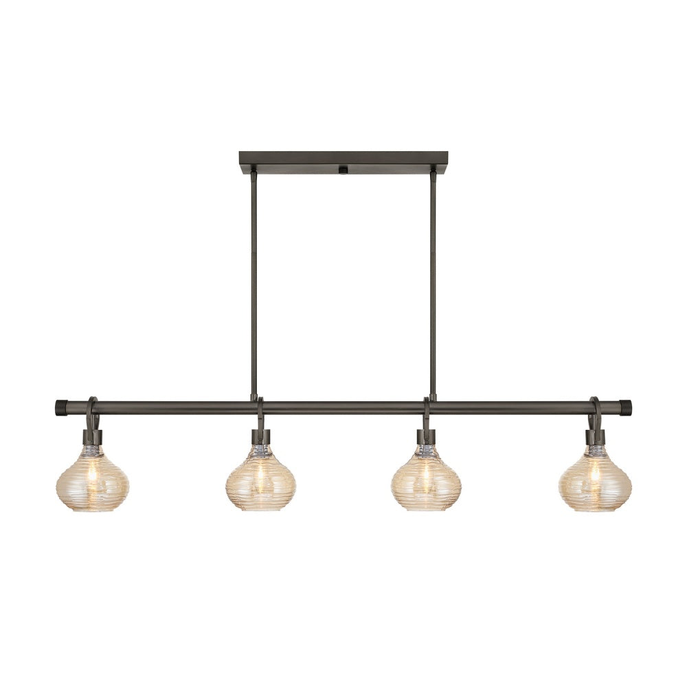 Savoy House Sheriden 4-Light Chandelier - Mediterranean Bronze