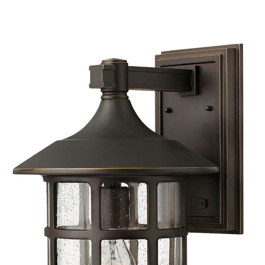 Hinkley Freeport Outdoor Wall Mount Lantern Black
