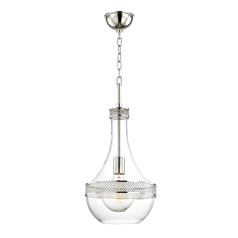 Hudson Valley Hagen Pendant Polished Nickel