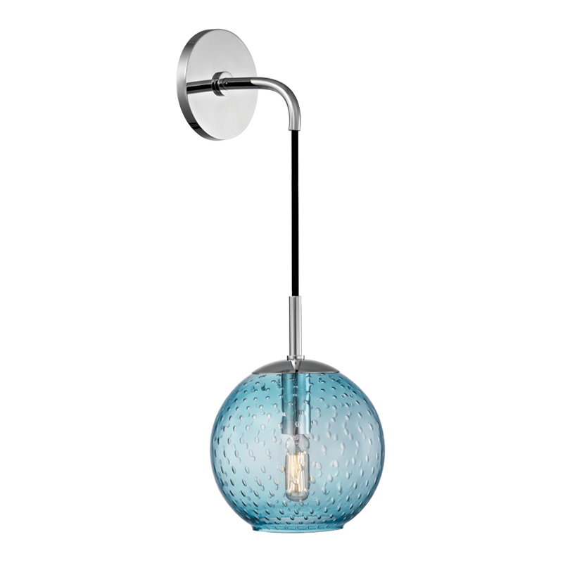Hudson Valley Rousseau Wall Sconce Polished Chrome