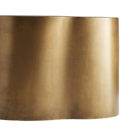 Meadow Antique Brass Cocktail Table