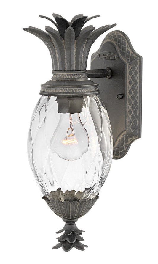 Hinkley Plantation Outdoor Wall Mount Lantern Black