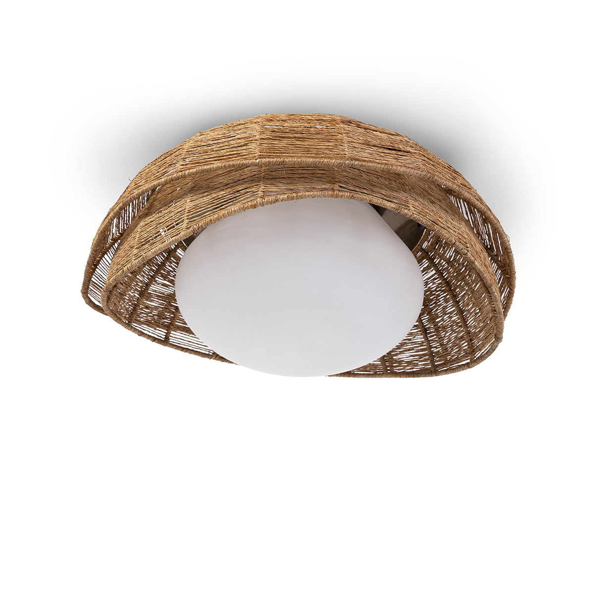 Palecek Mia Flush Mount - Natural - view 2