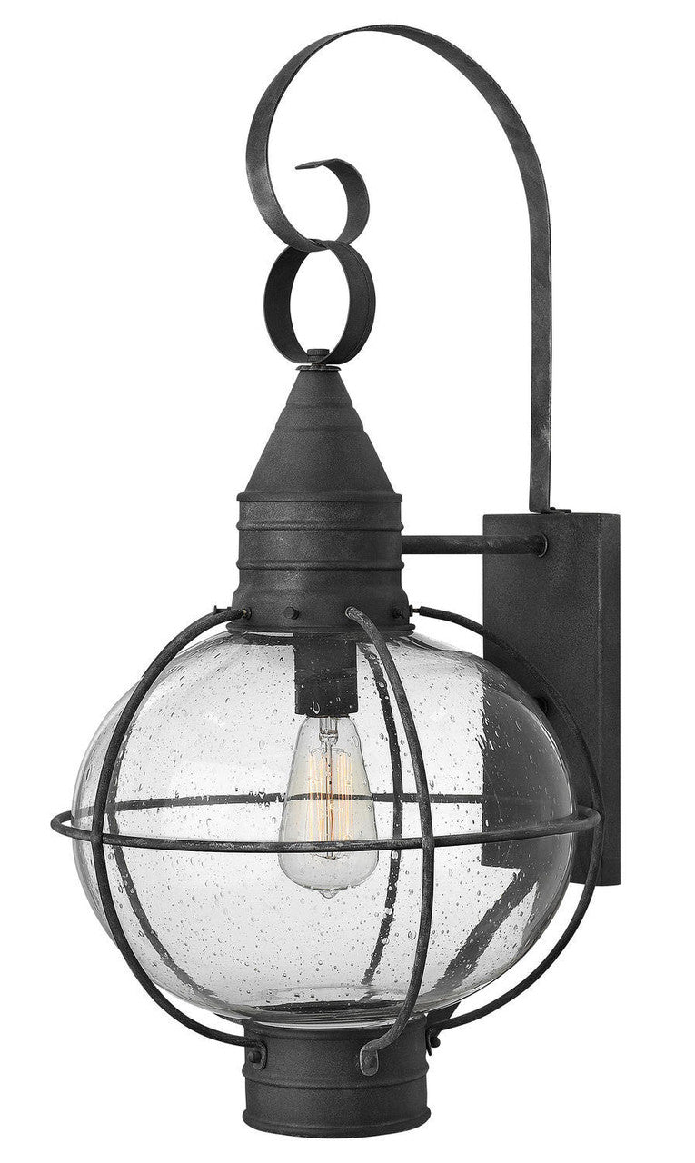 Hinkley Cape Cod Outdoor Wall Lantern Aged Zinc