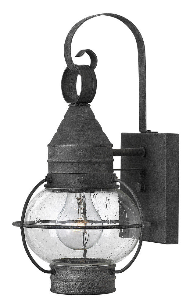 Hinkley Cape Cod Outdoor Wall Lantern Aged Zinc