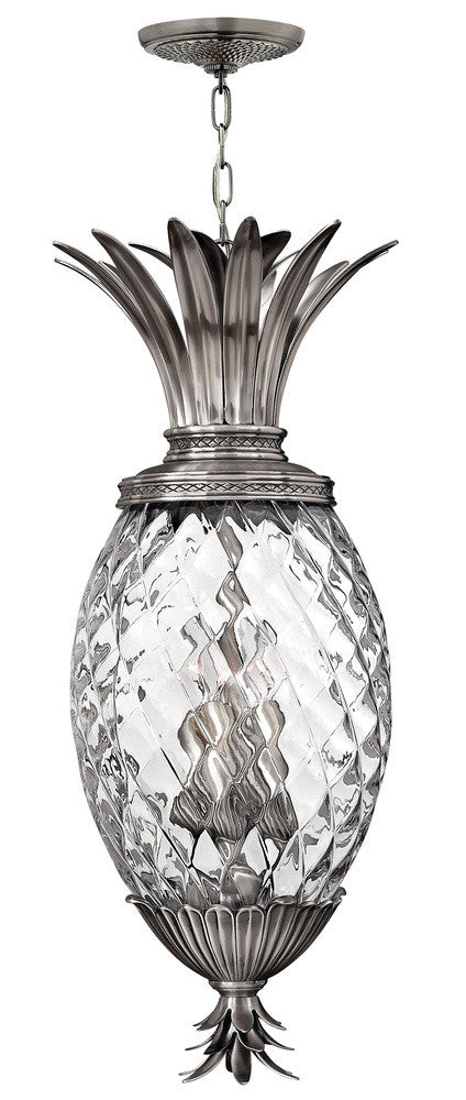 Hinkley Plantation Pendant Polished Antique Nickel
