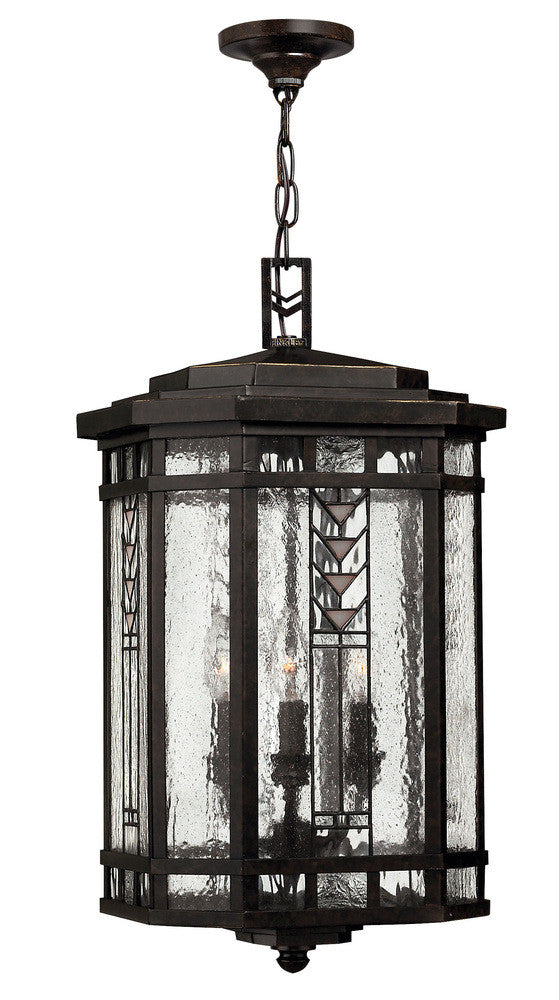 Hinkley Tahoe Outdoor Hanging Lantern Regency Bronze