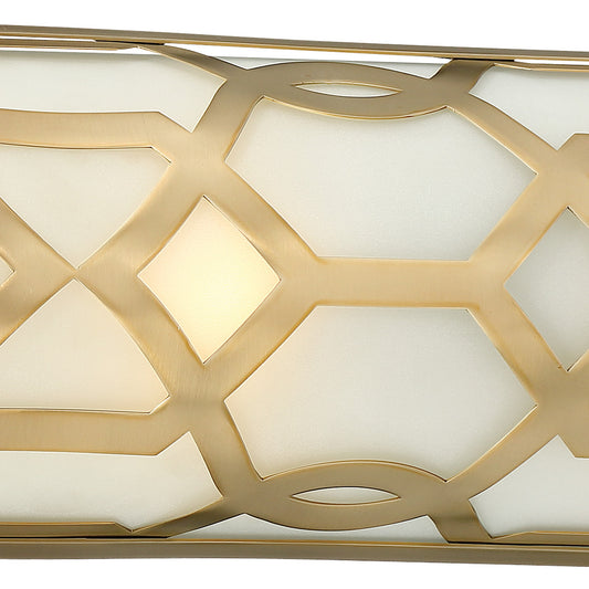 Crystorama Jennings LED Bathroom Vanity Polished Nickel
