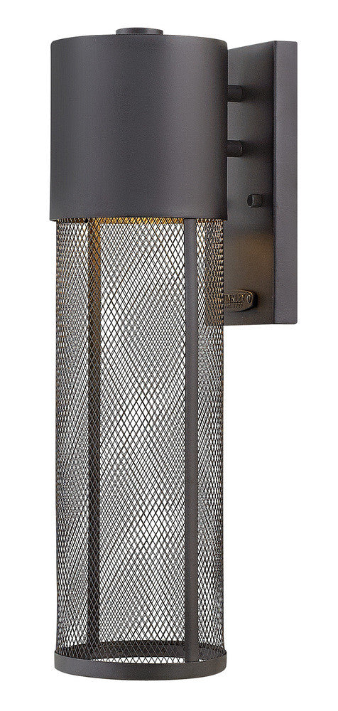 Hinkley Aria Outdoor Wall Mount Lantern Black