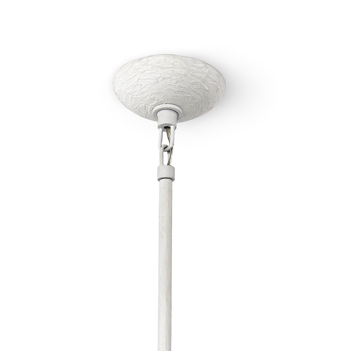 Palecek Capri Pendant, Small - White - view 3