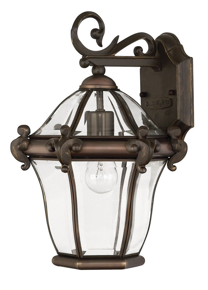 Hinkley San Clemente Outdoor Wall Mount Lantern Copper Bronze