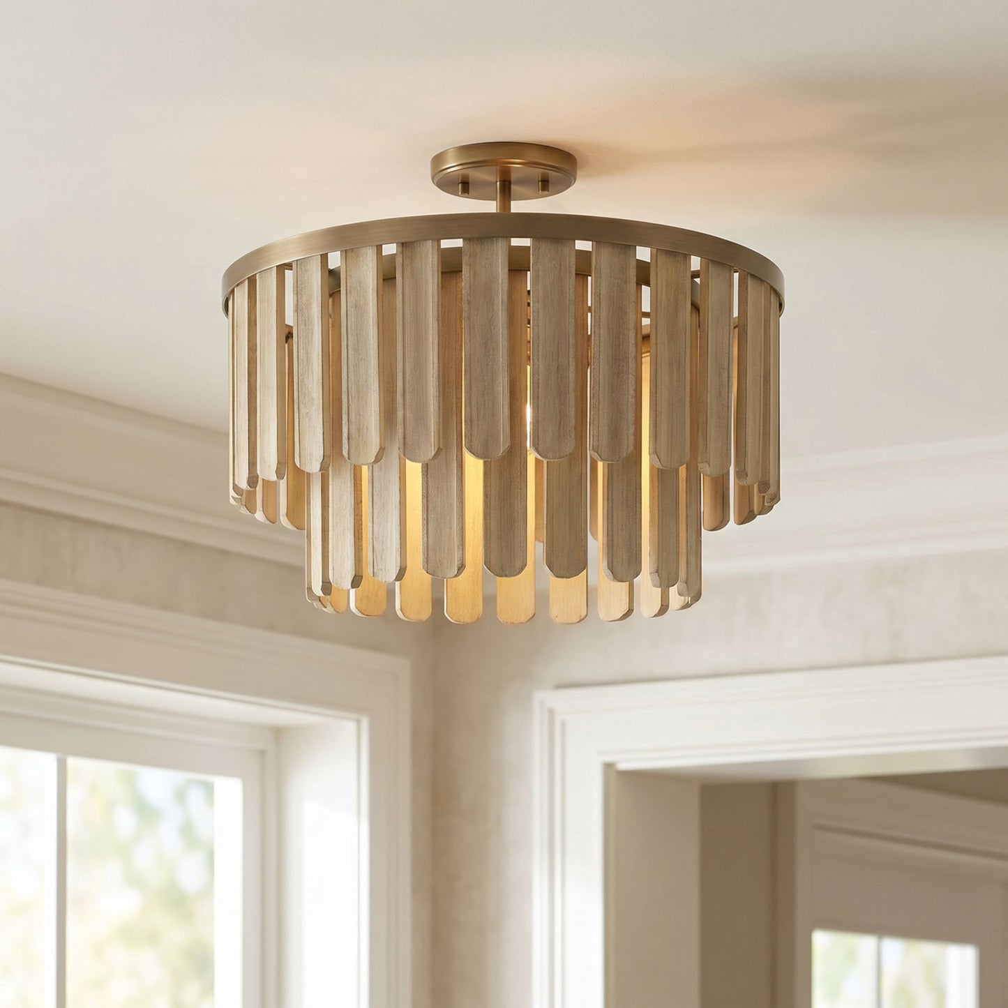 Capital Jada Dual Mount in Dark Brass