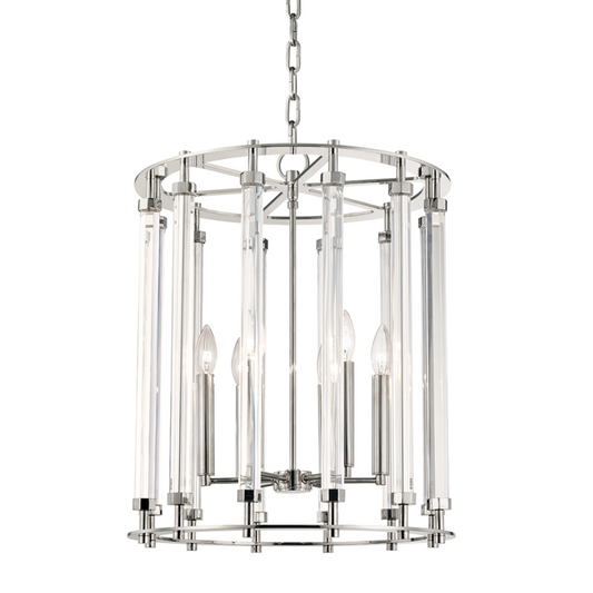 Hudson Valley Haddon Pendant Polished Nickel