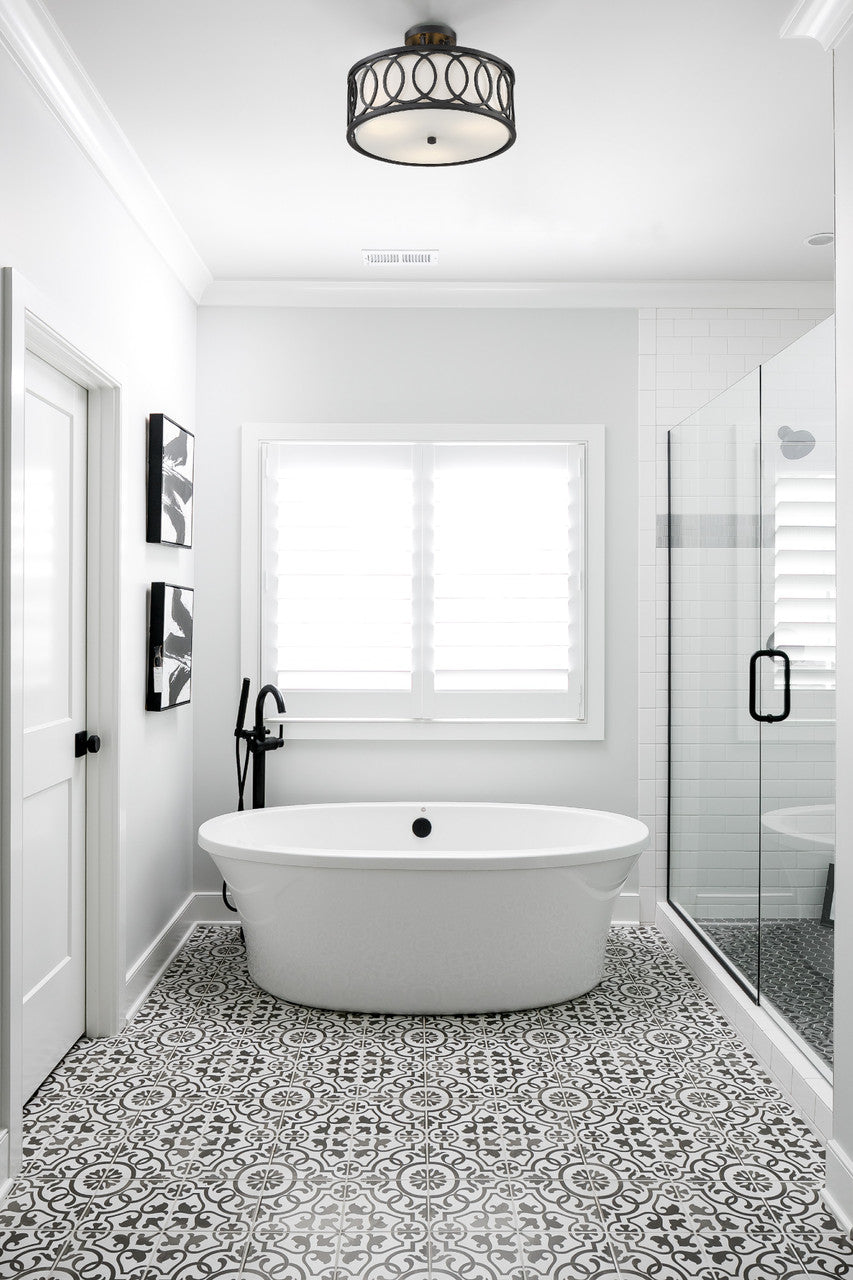 Semi-Flush Mts.-Crystorama-285