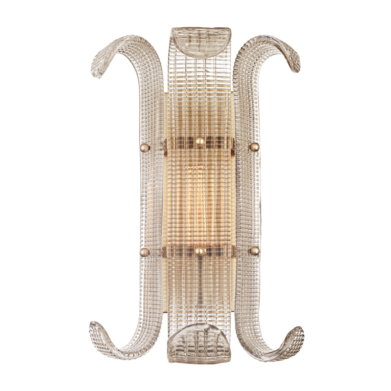 Hudson Valley Brasher Wall Sconce Antique Brass